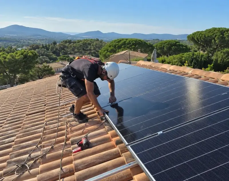 Installateur panneaux solaires Roquecourbe — pose photovoltaïque sur toiture