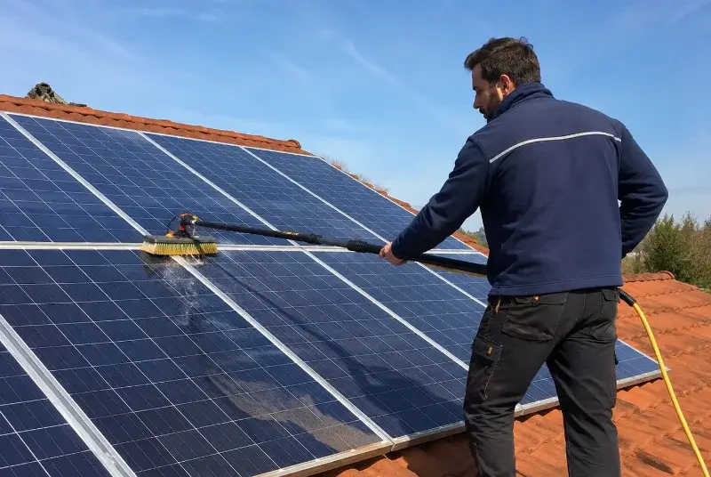 Nettoyage et entretien de panneaux solaires à Roquecourbe