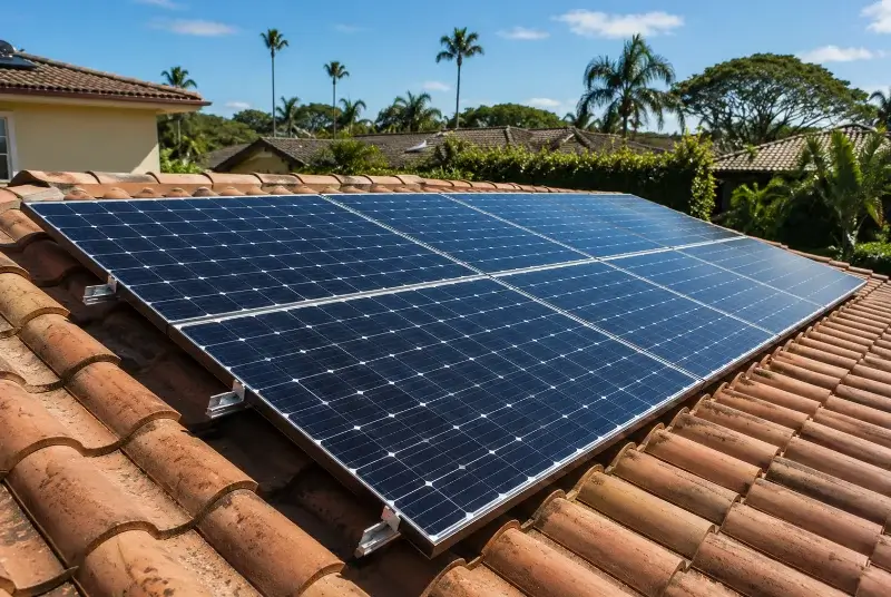 Installation de panneaux solaires à Roquecourbe