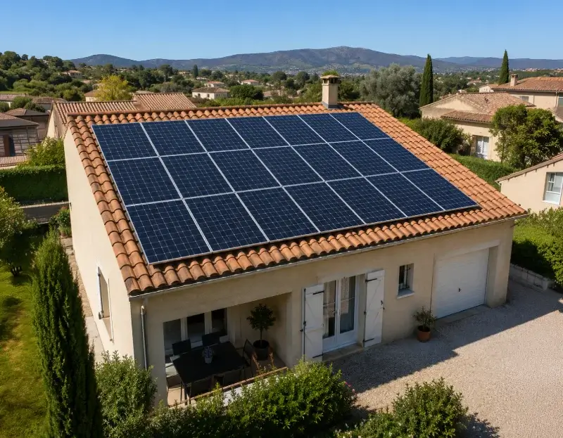 Prime à l'autoconsommation panneaux solaires Roquecourbe — aide financière de l'État